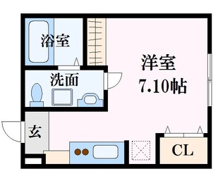 ソフィスコート吉島の物件間取画像